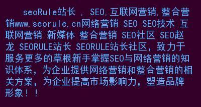 解析SEO站长常用的查询工具（优化排名从工具开始，了解站长必用的SEO查询工具）