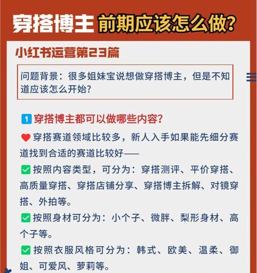 小红书博主指南（从零开始，成为一名成功的小红书博主）