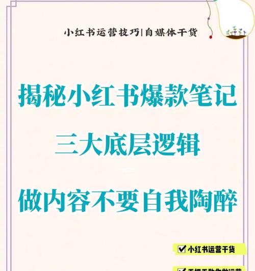 如何借助小红书的爆款笔记实现快速增长（掌握小红书的爆款笔记技巧）