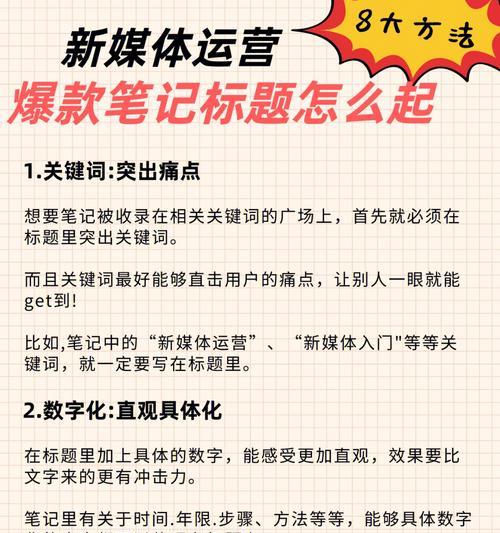 小红书账号运营总结及规划（如何提升小红书账号的流量与转化率）