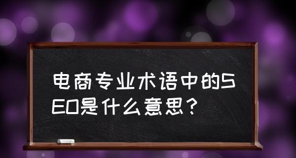 探讨电商网站SEO优化的重要性（SEO服务如何影响电商网站的排名与流量）