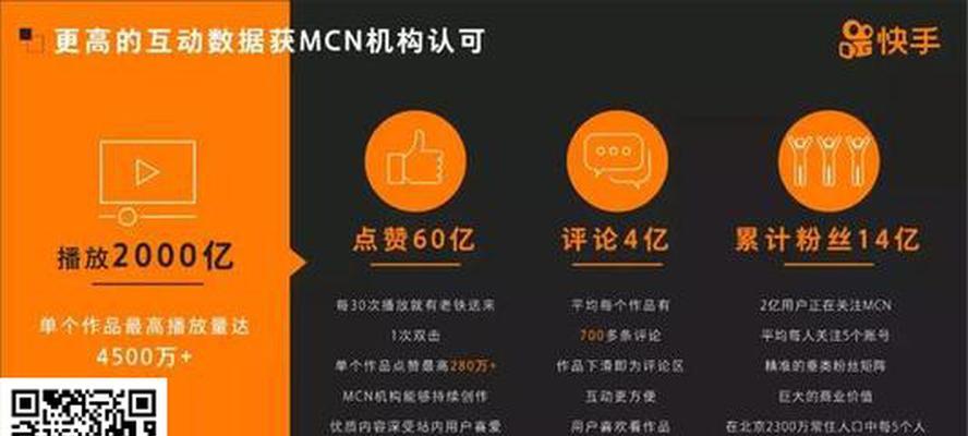 快手红利计划——让你享受多重红利