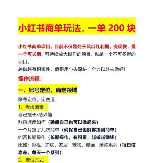 小红书开店需要哪些步骤？常见问题解答？